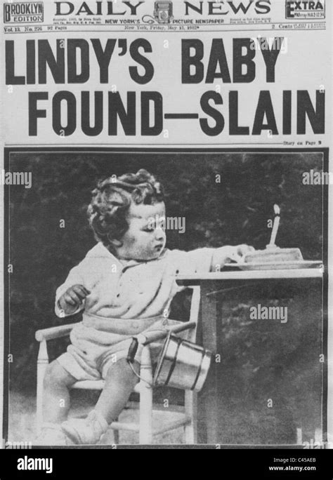 Kidnapping of the Lindbergh Baby, 1932 Stock Photo: 36997363 - Alamy