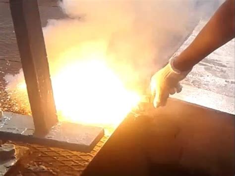 Железный термит(термитный карандаш) самодельный/homemade Iron termite ...
