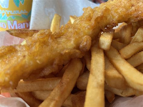 1 pc fish and chips special at H salt esq fish and chips shop, on story