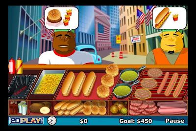 Cachorro Quente Jogo - .: Jogo do cachorro quente com o Presidente Bush!