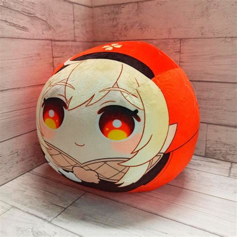 Мягкий Чиби шар Genshin Impact - Кли 25 см. H0014 25x25 - купить по ...