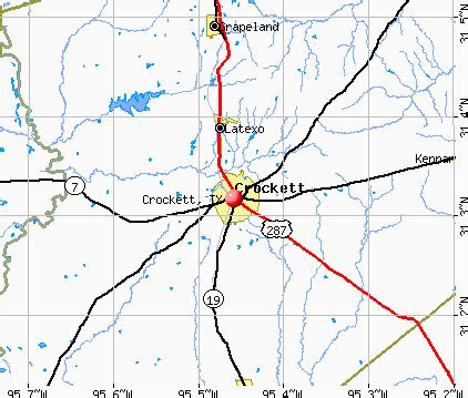 Crockett County Texas Map | secretmuseum