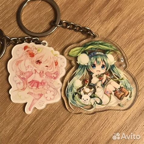 Аниме брелок Хатсуне Мику Hatsune Miku купить в Москве | Хобби и отдых ...