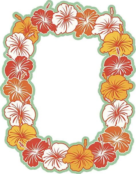 Free hawaiian lei border Clipart Images | FreeImages