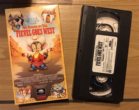 An American Tail Fievel Goes West Vhs | The Tube