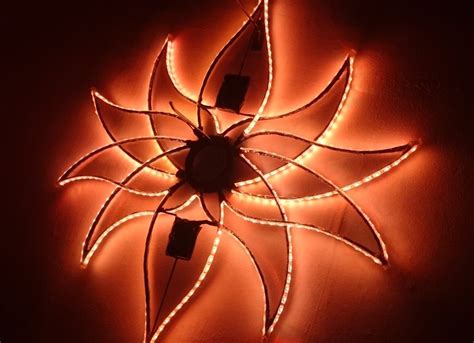 Контурные светодиодные веера - ePoi Lotus 5 (v.3)