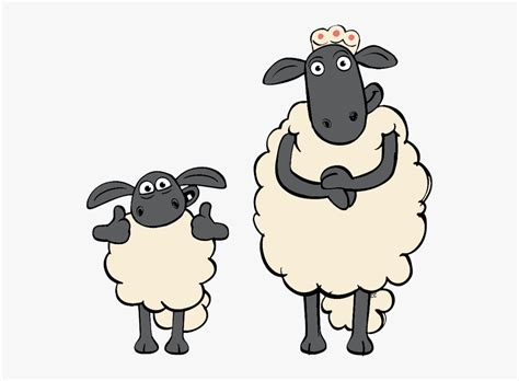 Sheep Cartoon Clipart Clip Art - Shaun The Sheep Clipart, HD Png ...