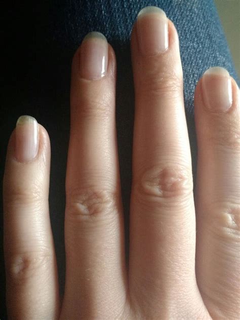 Clear gel nail strengthening manicure | Clear gel nails, Nails, Nail ...