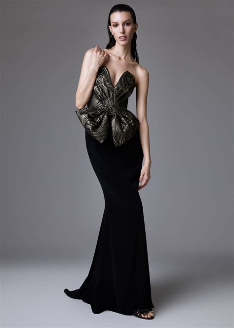 Strapless Gown – Audrey + Brooks