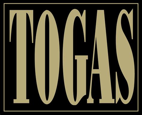 Логотип Togas / Производство / TopLogos.ru