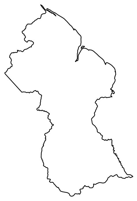 Map of Guyana - Roads and Cities - GIS Geography