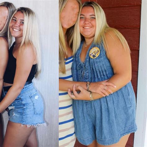 Hot Blonde chugging beer in the sorority : r/femalefittofat