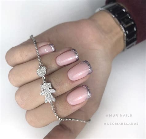 Новогодний френч: 37 идей снежной классики! | Красотка | Jewelry, Nails ...