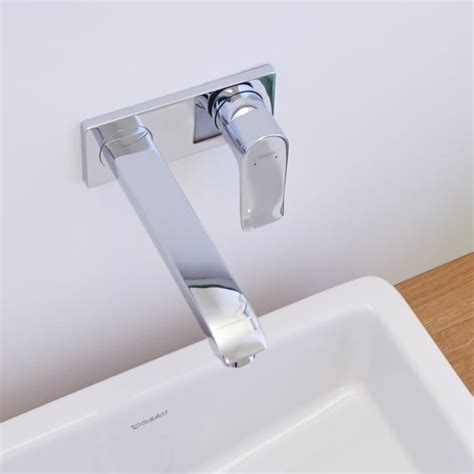 Hansgrohe Metris wall-mounted single lever basin mixer projection: 225 ...