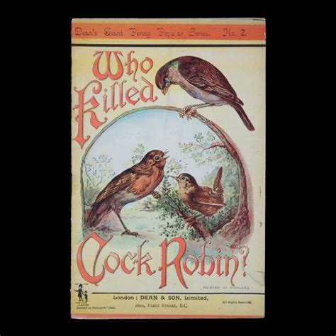 killed cock robin douglas stewart fine books