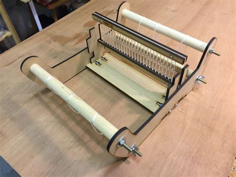 Diy laser cut rigid heddle loom part 1 building the loom – Artofit