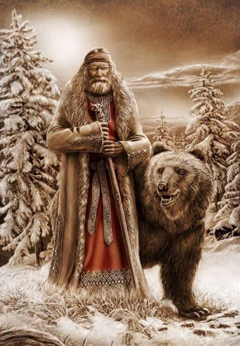 Славянский Бог Велес (с изображениями) | Мифология, Картины, Художники