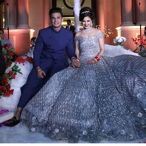 prince narula  yuvika chaudharys chandigarh reception