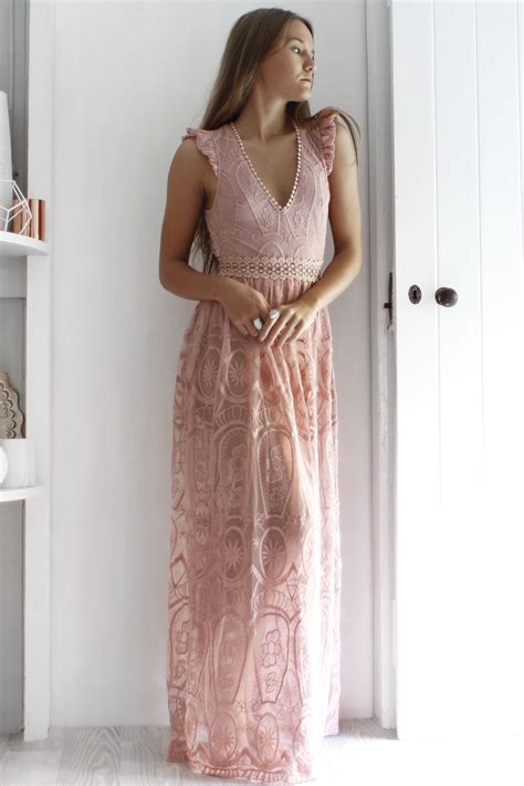 Lydiana Lace Dress | Pink – Fashion Flash Boutique