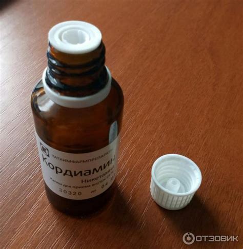 Отзыв о Капли для приема внутрь Татхимфармпрепараты "Кордиамин" 25% ...