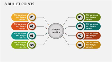 bullets  powerpoint printable timeline templates
