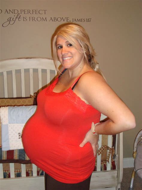 41 Weeks Pregnant With Triplets
