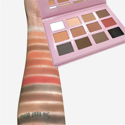 mesmerize  eyeshadow palette sunset makeup