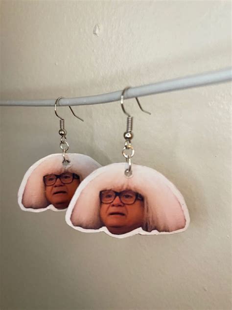 danny devito wig earrings for sale! | Earrings handmade, Handmade, Baby ...