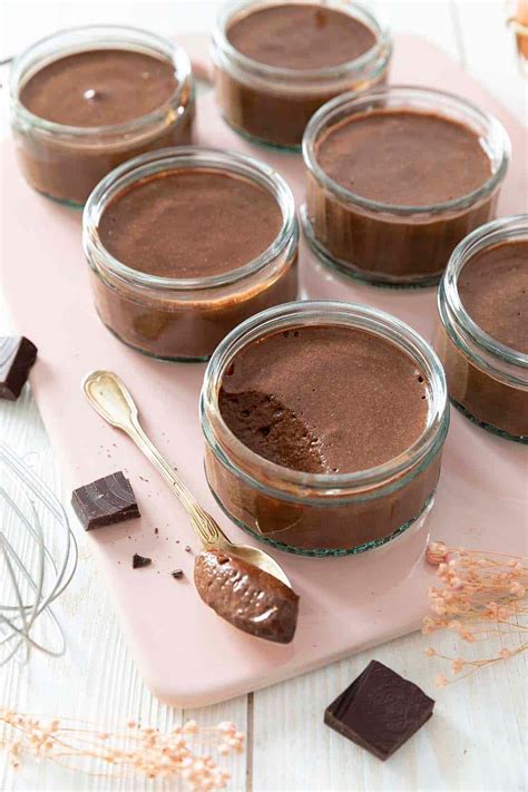 Mousse au chocolat sans beurre maison | Recettes de cuisine Biodélices