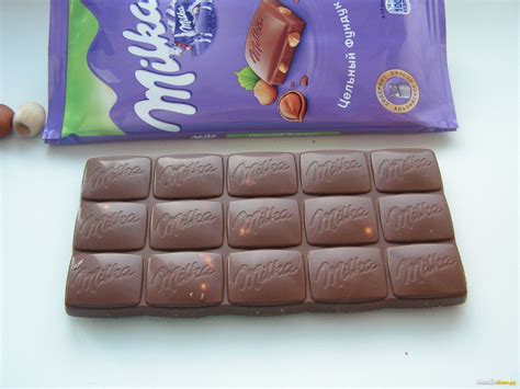 Отзыв про Молочный шоколад Milka с цельным фундуком: "Нереально вкусная ...