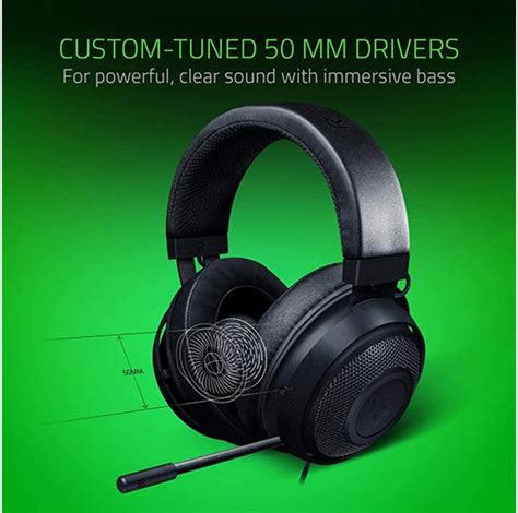 Razer Kraken Multi-Platform Wired Gaming Headset-Black - Startech Store