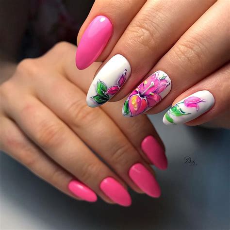 ДИАНА 💅 НОГТИ СТАВРОПОЛЬ on Instagram: “Flower mood !)🌺💅 #комбиманикюр ...