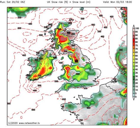 UK snow warning: Britain faces WEEK of snow storms as bitter temperatures PLUNGE - charts ...