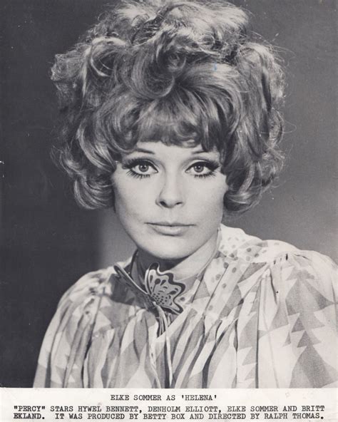 Elke Sommer in Percy with Britt Eckland Vintage Press Photo | Topics