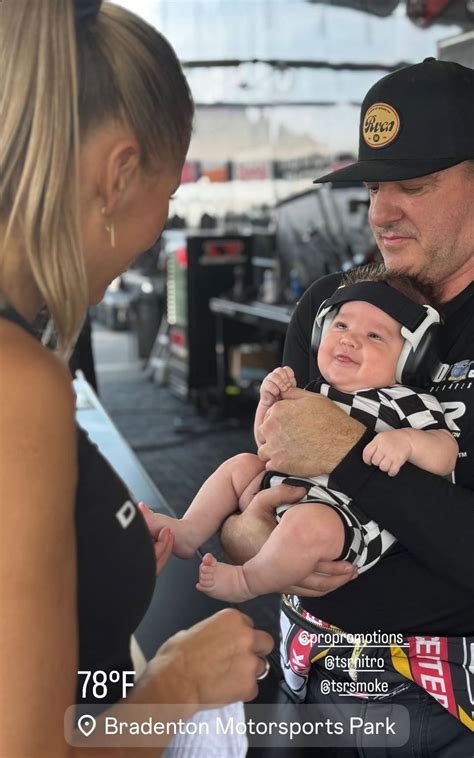 Leah Pruett shares an adorable moment of son Dominic in race-inspired