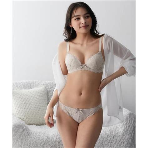 ニッセン（nissen） ブラジャー ショーツ セット レディース カラー ランジェリー ノンワイヤー LL/3L/4L/5L : ニッセン ...