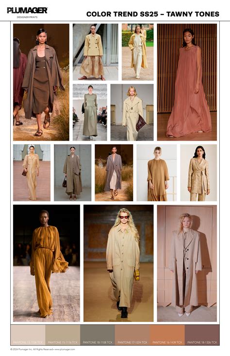 Color Trend Forecast - Spring / Summer 2025 – Plumager, Inc.