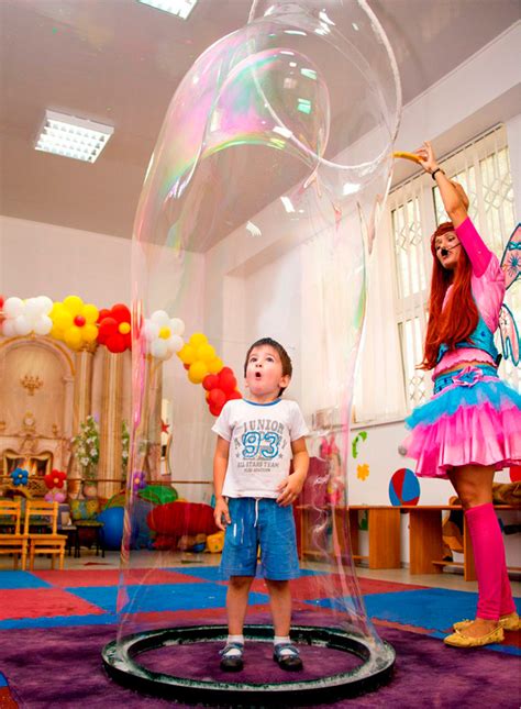 Шоу мыльных пузырей в Одессе