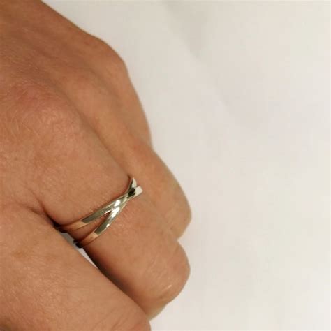crossover ring christy anne jewellery