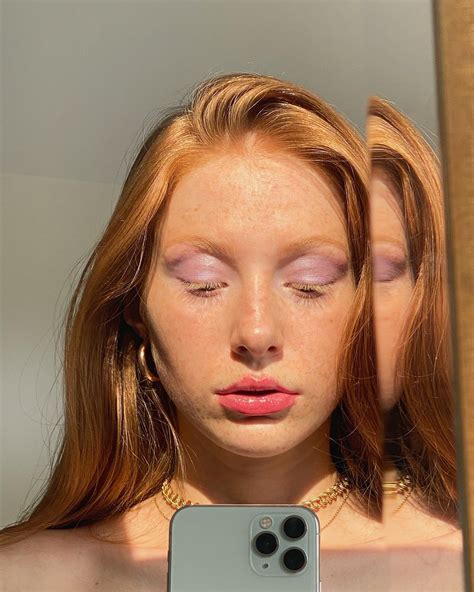 Madeline Ford | embracing my natural lashes today 🦄 (wearing