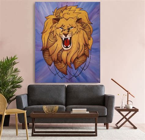 Abstract Lion