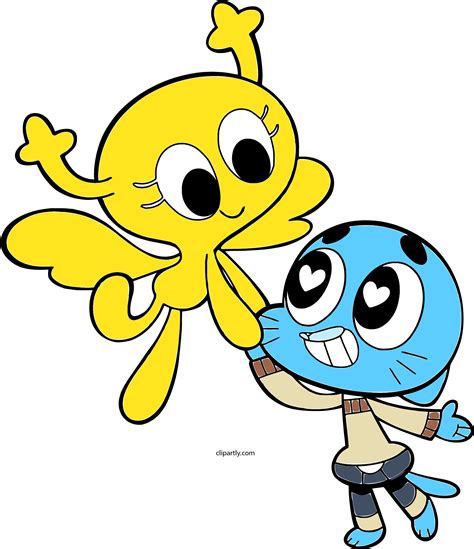 Download Gumball And Penny Love Png - Dibujos De El Increíble Mundo De