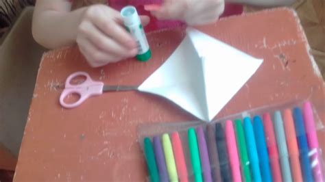 Как сделать закладку из бемаги легко и просто!☺😜☺ - YouTube