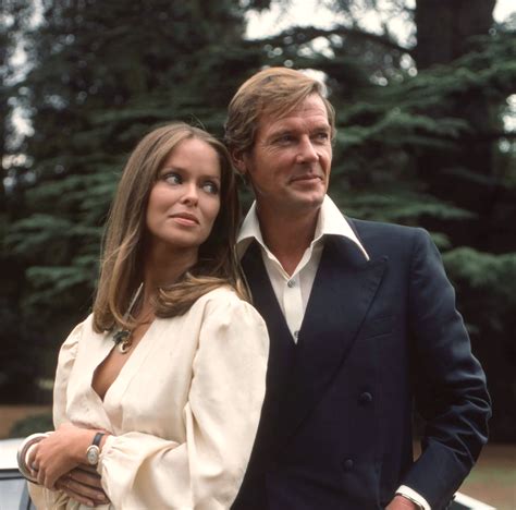 Roger Moore and Barbara Bach in "The Spy Who Loved Me" (1977). : r