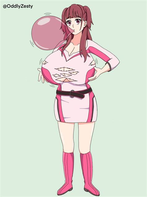 Bubble Blowing Breast Expansion by OddlyZesty on DeviantArt