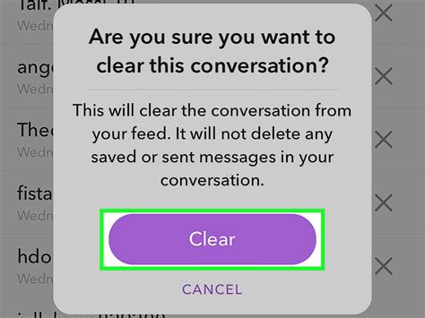 How to Delete a Conversation on Snapchat: 6 Steps (with Pictures)