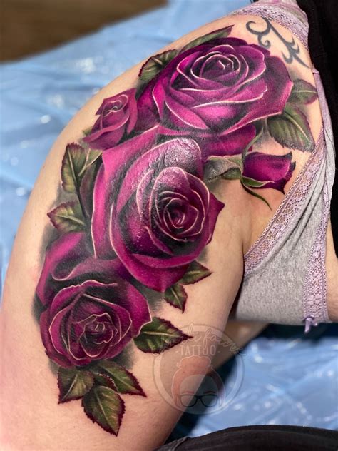 rose cover up tattoo 4