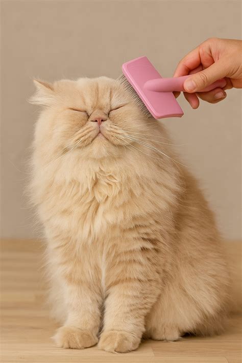 groom  fluffy persian cat grooming guide  cat owners