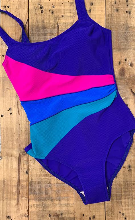 90’s High Cut Swimsuit One Piece High Thigh / 90’s Swimsuit / 90’s