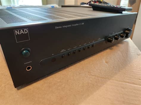 NAD C350 stereo integrated amp, fully re-capped/restored, | Reverb